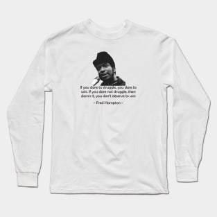 Fred Hampton Long Sleeve T-Shirt